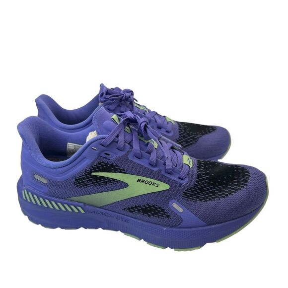 Brooks Launch GTS 9 Womens 7.5 B Purple Running Shoes Athletic 1203741B525 - Picture 3 of 15